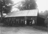 Exterior of Pearley Sparks' blacksmith shop, Williamsville, Vt.