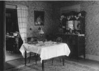 Mrs. Eddy's house interior, dining rooom