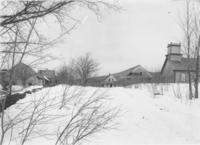 Winter landscape with farm buildings, Wardsboro, Vt.