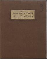 Caroline Crane Marsh Diary, January 1 - March 7, 1862