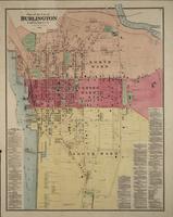 Plan of the City of Burlington , Chittenden Co., Vt