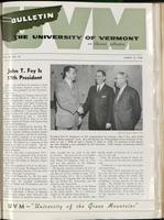 Bulletin of the University of Vermont vol. 55 no. 10