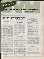 Bulletin of the University of Vermont vol. 56 no. 01