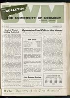 Bulletin of the University of Vermont vol. 57 no. 03
