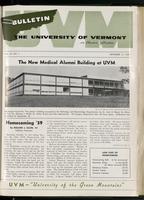 Bulletin of the University of Vermont vol. 57 no. 01