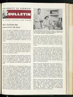 Bulletin of the University of Vermont vol. 60 no. 05