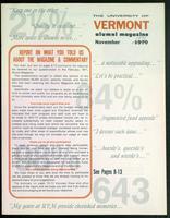 The University of Vermont Alumni Magazine vol. 52 no. 02