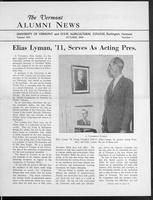 Vermont Alumni News vol. 30 no. 01