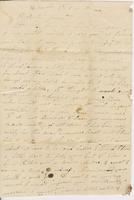 Harriet Fletcher to Ruth Colton, 1833 October 5