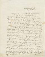Letter to Mary Collamer, January 14 1844