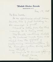 Letter to Mrs. C.G. (Ann) Austin, March 14, 1938