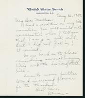 Letter to Mrs. C.G. (Ann) Austin, May 16, 1938