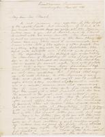 Letter from SPENCER FULLERTON BAIRD to GEORGE PERKINS MARSH,                             dated January 20, 1852.