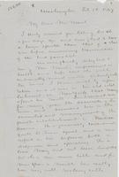 Letter from SPENCER FULLERTON BAIRD to GEORGE PERKINS MARSH,                             dated February 10, 1867.
