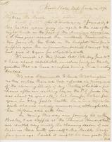 Letter from SPENCER FULLERTON BAIRD to GEORGE PERKINS MARSH,                             dated June 14, 1871.
