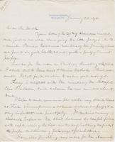 Letter from SPENCER FULLERTON BAIRD to GEORGE PERKINS MARSH,                             dated January 21, 1875.