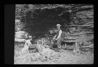 Pierpoint's Cave Kitchen, near mouth of Little Otter Creek