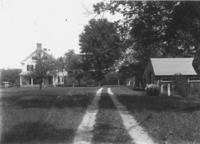 Unidentified House and Barn with driveway, Williamsville, Vt.