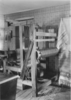 Interior with loom, Williamsville, Vt.