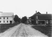 Main Street looking North with Wilkin's Inn on Right