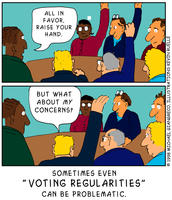Voting Regularities