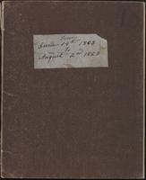 Caroline Crane Marsh Diary, June 14 - August 2, 1863