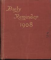 Genieve Lamson Diary, 1908