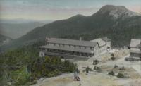 Summit House Hotel on Mount Mansfield: chin in the background