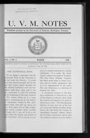 U.V.M. Notes vol. 02 no. 02
