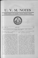 U.V.M. Notes vol. 11 no. 07-08