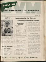 Bulletin of the University of Vermont vol. 53 no. 09