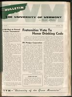 Bulletin of the University of Vermont vol. 53 no. 01
