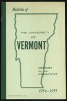Bulletin of the University of Vermont vol. 52 no. 08