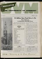Bulletin of the University of Vermont vol. 57 no. 08