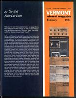 The University of Vermont Alumni Magazine vol. 51 no. 03