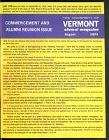 The University of Vermont Alumni Magazine vol. 55 no. 01