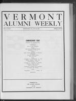 Vermont Alumni Weekly vol. 01 no. 36