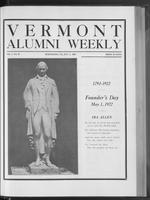Vermont Alumni Weekly vol. 01 no. 28