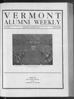 Vermont Alumni Weekly vol. 01 no. 21