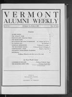 Vermont Alumni Weekly vol. 02 no. 02