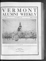 Vermont Alumni Weekly vol. 01 no. 08