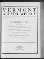 Vermont Alumni Weekly vol. 01 no. 19