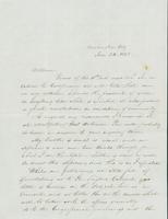 Letter to William Collamer, January 24, 1848