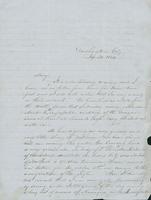 Letter to Mary N. Collamer, January 30, 1849