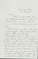 Letter to Mary N. Collamer, December 20, 1857