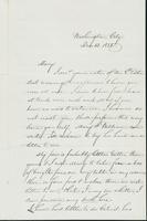 Letter to Mary N. Collamer, December 12, 1858