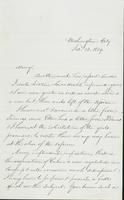 Letter to Mary N. Collamer, February 13, 1859