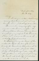 Letter to Mary N. Collamer, December 11, 1859