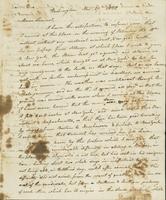 Letter to Samuel P. Crafts, November 19, 1820