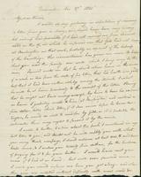 Letter to Eunice Todd Crafts, November 27, 1820